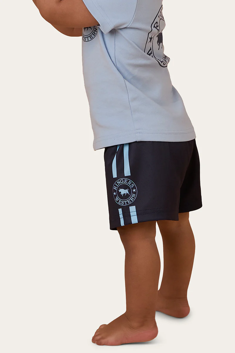 Ringers Babies Footy Short - Navy / Blue