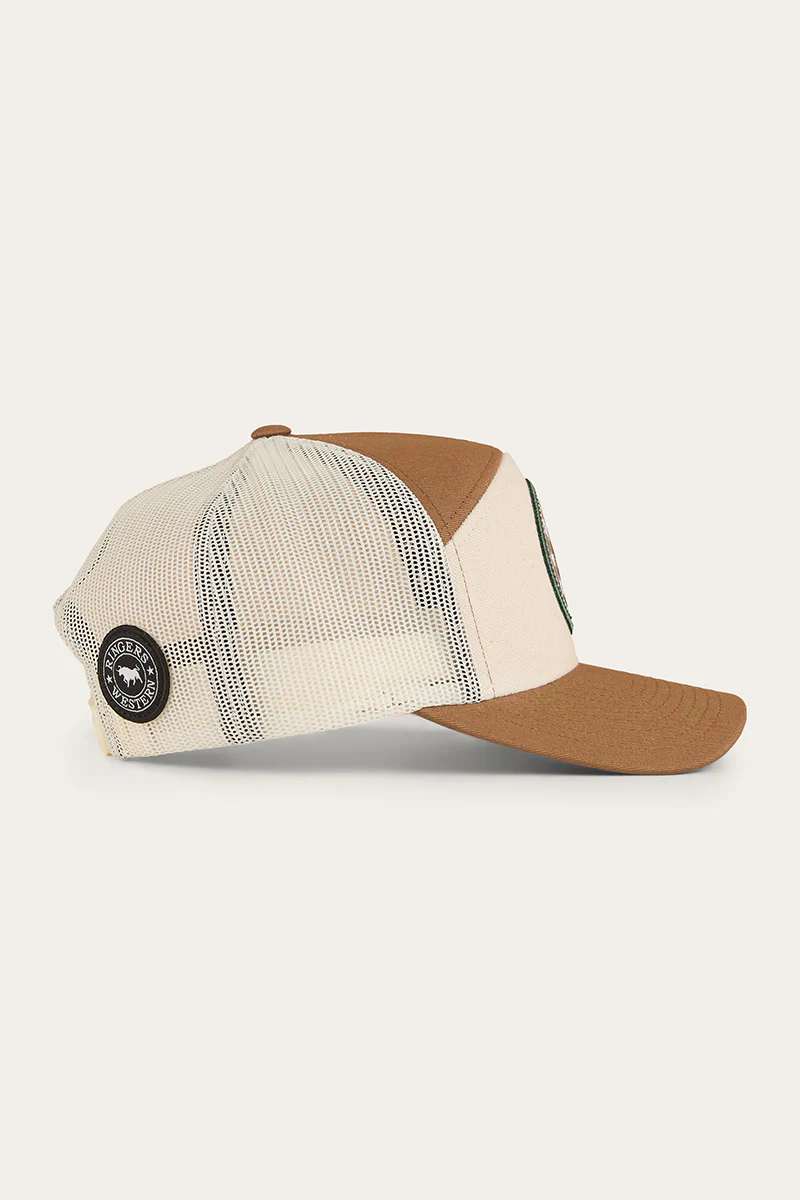 Axel 7 Panel Cap - Beige / Clay