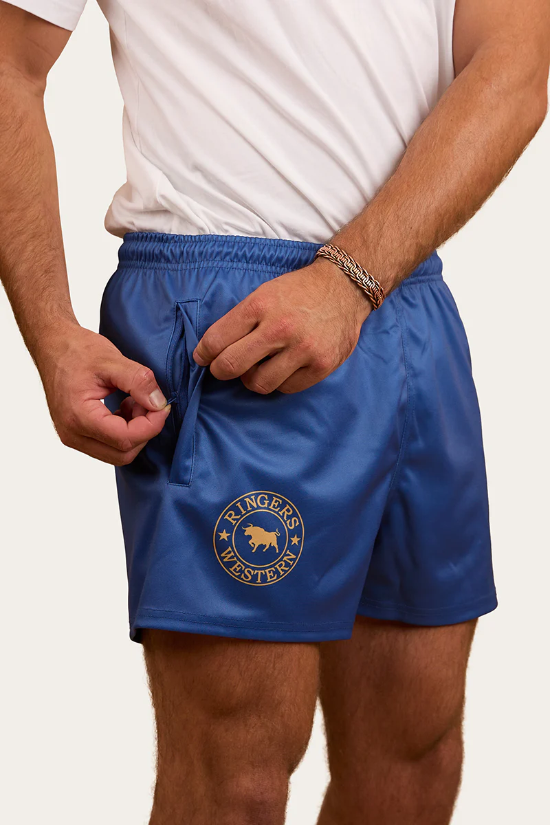 Ringers Footy Shorts - Blue