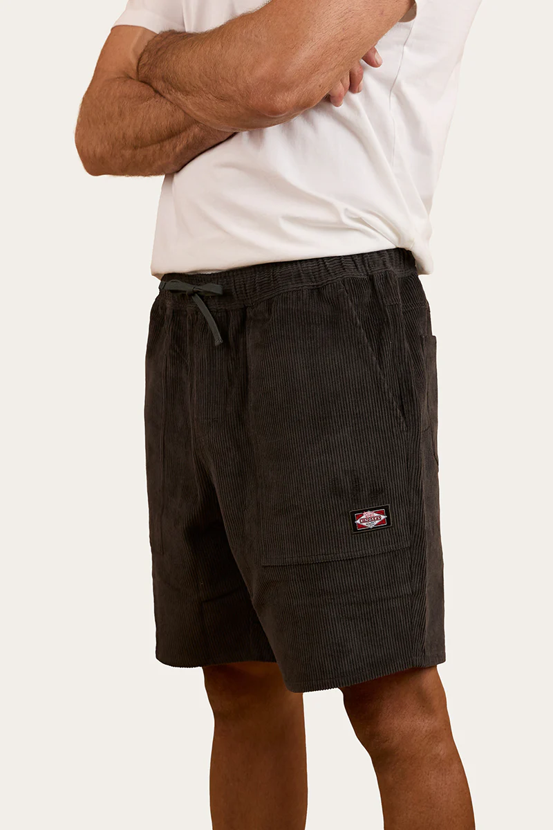 Countryside Mens Corduroy Walk Short - Charcoal
