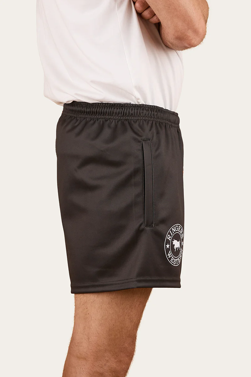 Walkabout Warrior Footy Short - Charcoal / Multi