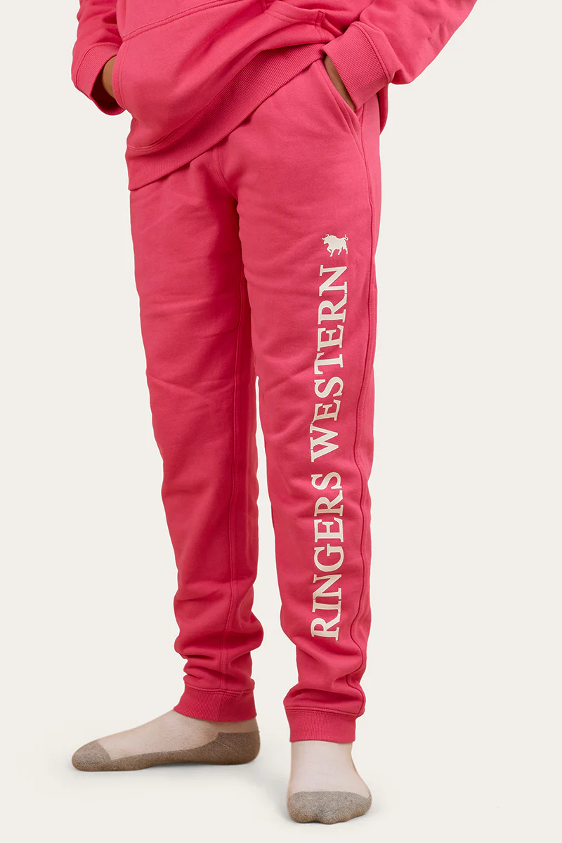 Durango Kids Trackpant - Melon / White