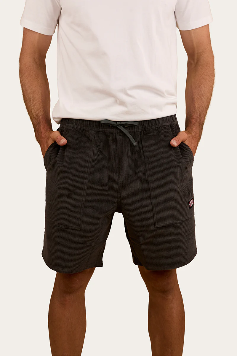 Countryside Mens Corduroy Walk Short - Charcoal