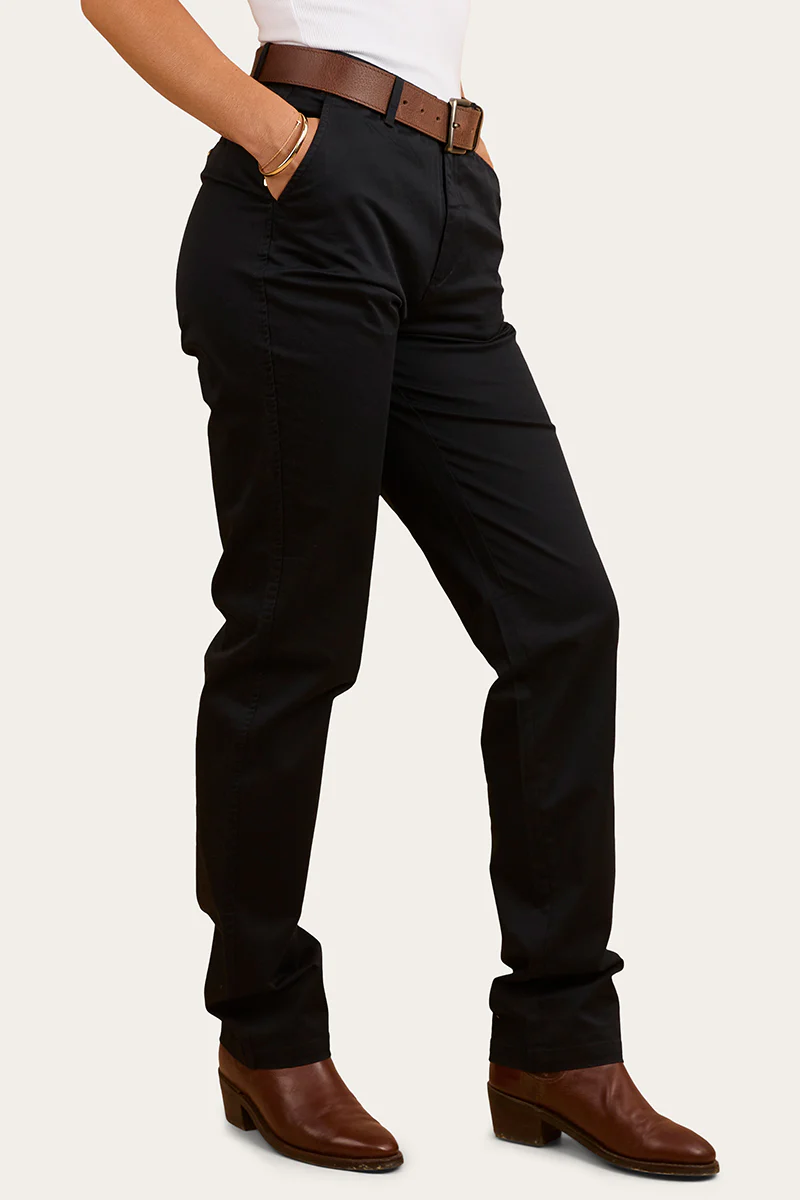 Scottsdale Womens Regular Fit Chino Pant - Dark Navy