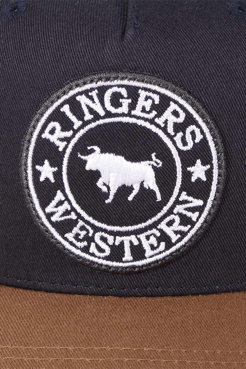 Signature Bull Trucker - Dark Navy/Clay