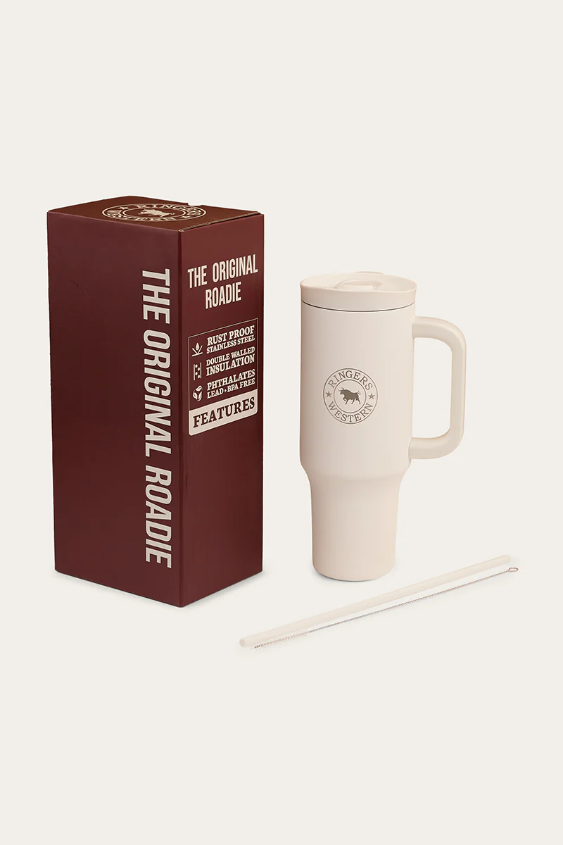 The Original Roadie Drink Bottle - White
