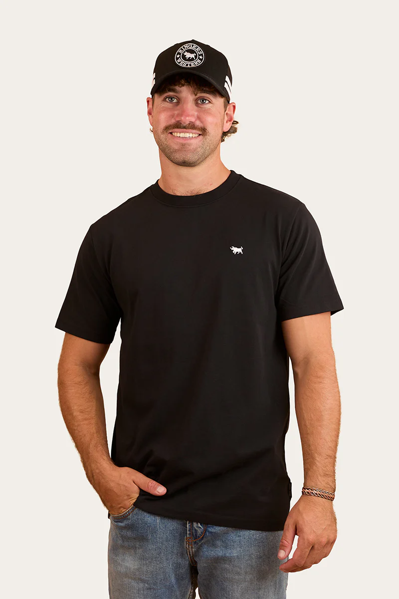 Jarrahdale Mens Classic Fit T-Shirt - Black