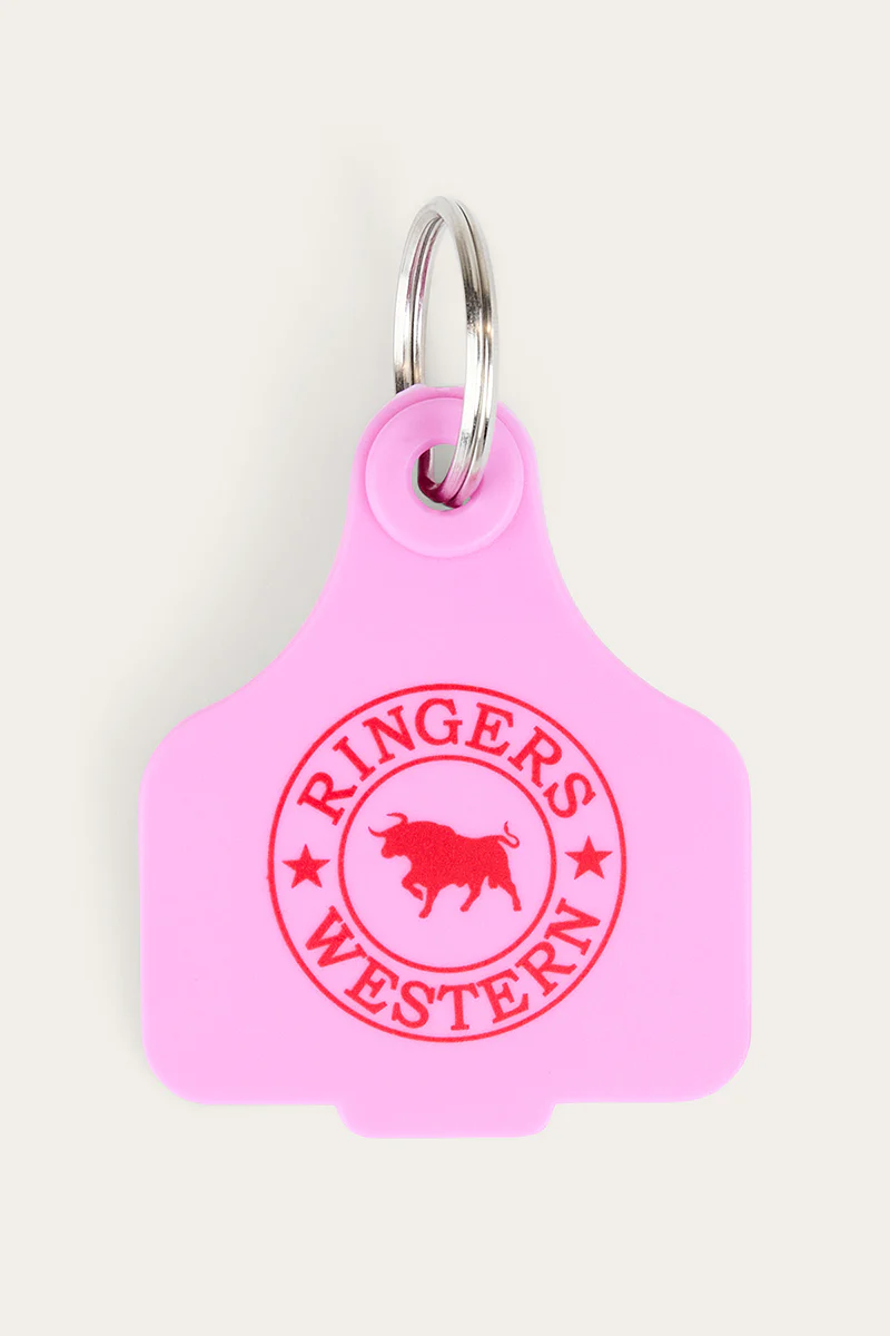 Cattle Tags - Pink / Red