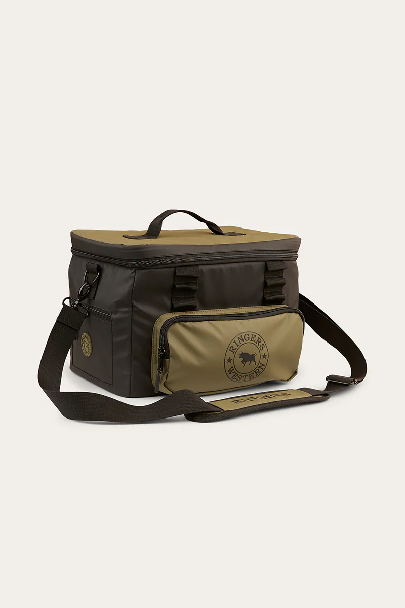 Kununurra Cooler Bag - Black / Military Green