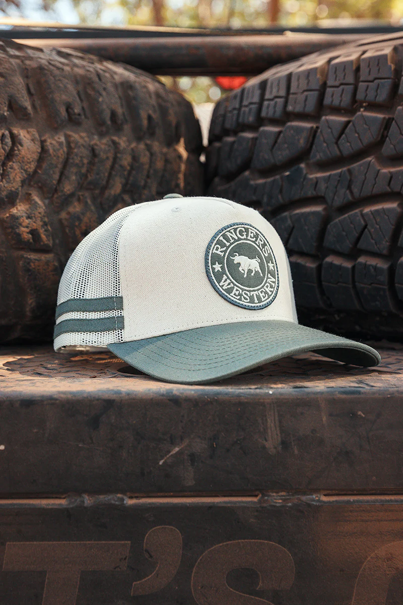 McCoy Trucker Cap - Beige / Pale Olive