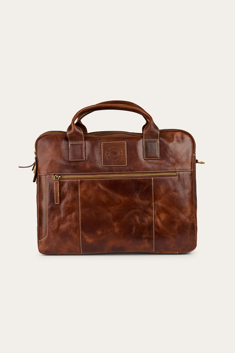 Toro Briefcase - Cognac
