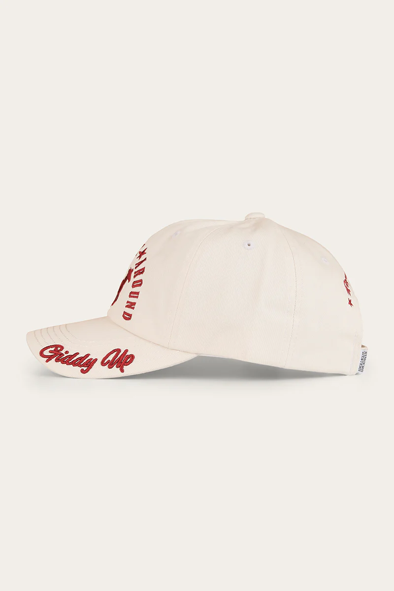 Lets Horse Around Baseball Cap - Off White