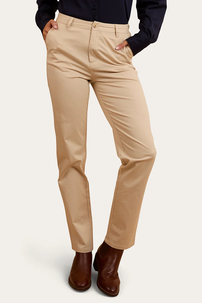 Scottsdale Womens Regular Fit Chino Pant - Bone