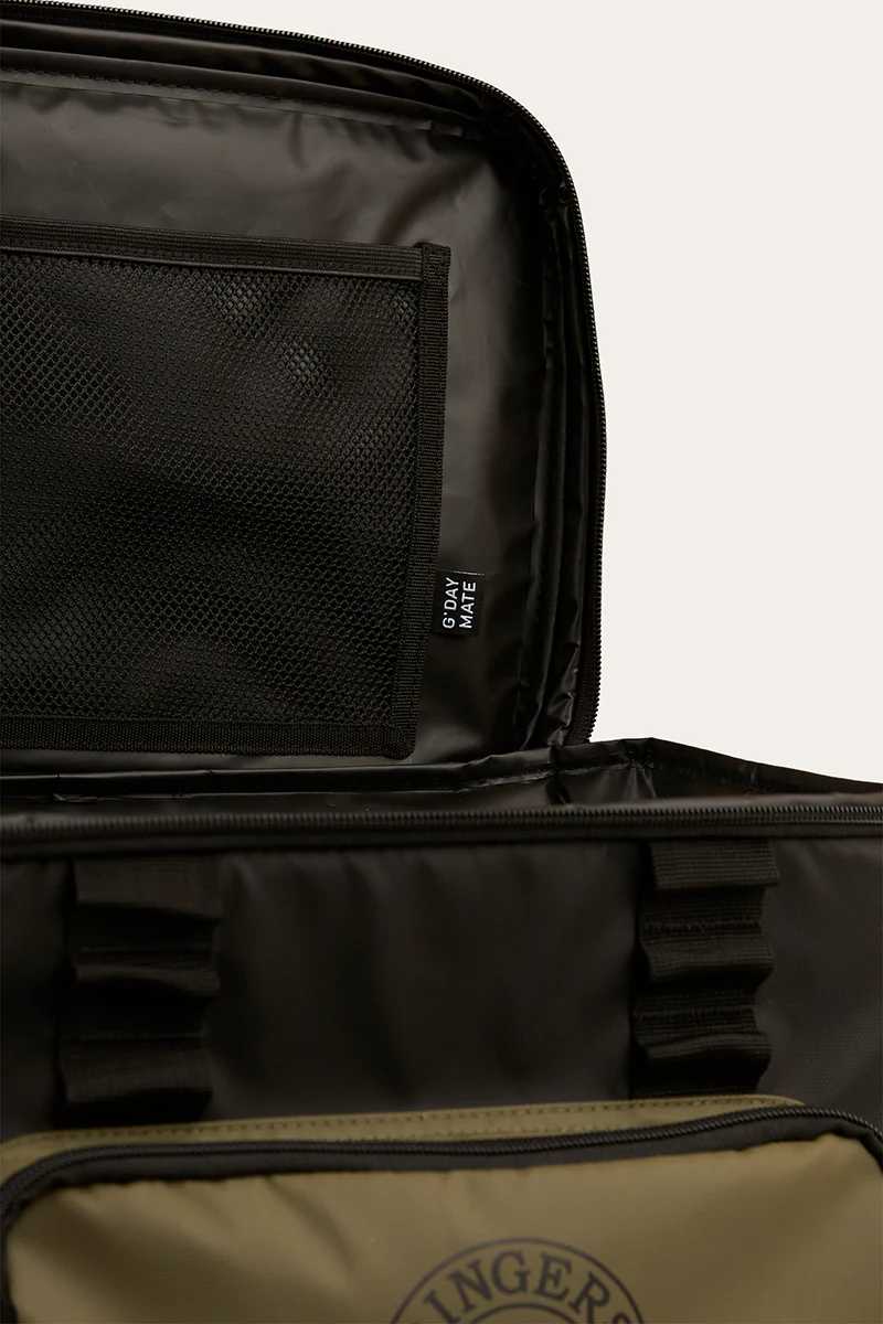 Kununurra Cooler Bag - Black / Military Green