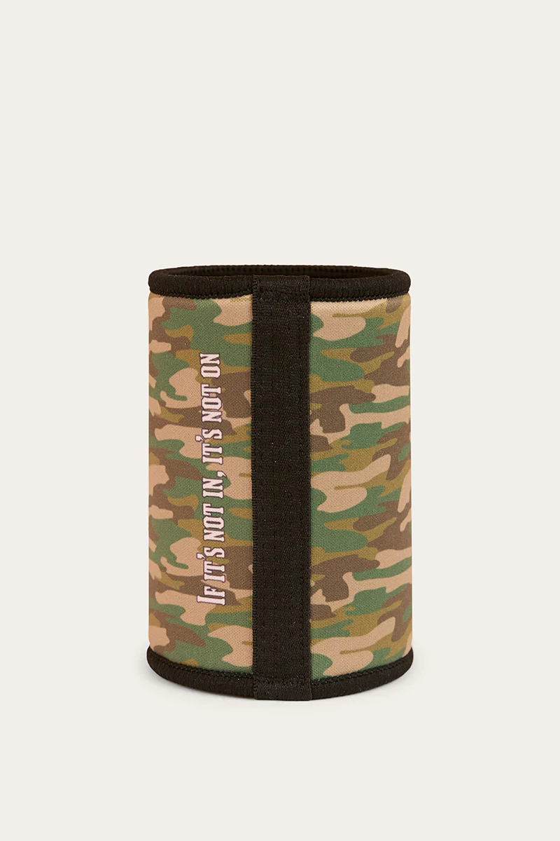 Buckin Barra Stubby Cooler - Camo