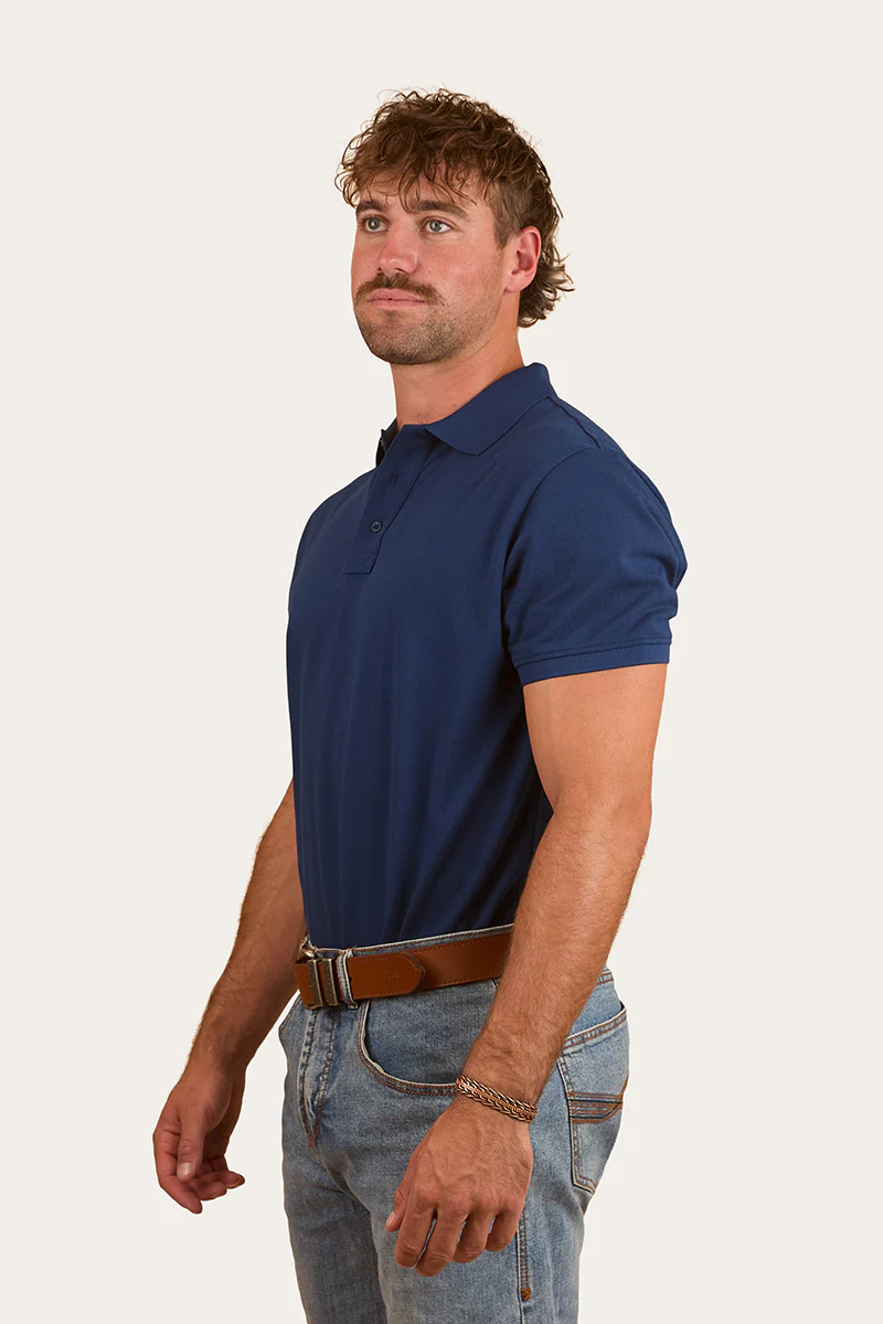 Custom Mens Polo - Navy