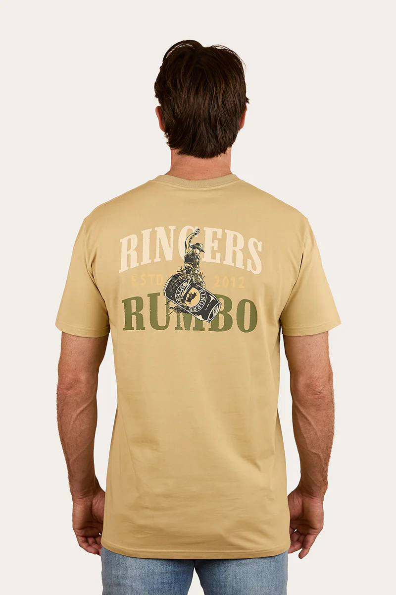 Aint My First Rumbo Stock Fit T-Shirt - Pale Olive