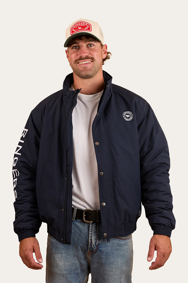 Kidman Mens Jacket - Navy/White