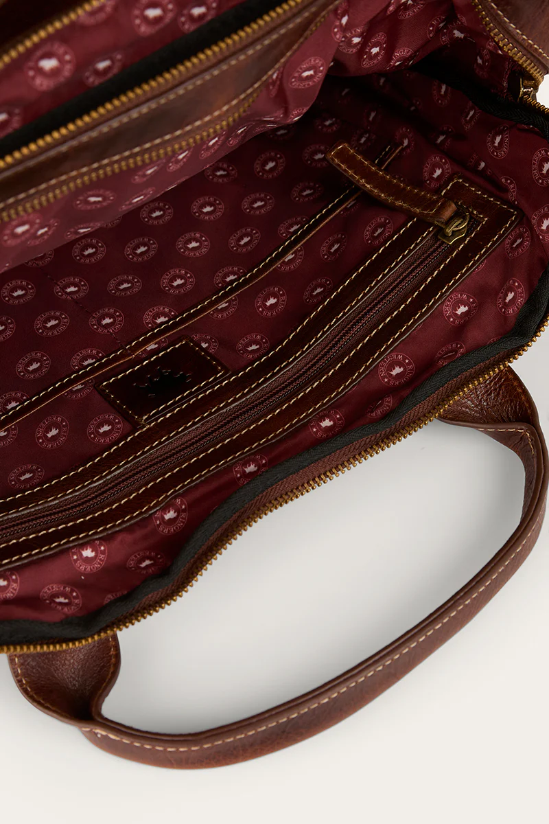 Toro Briefcase - Cognac