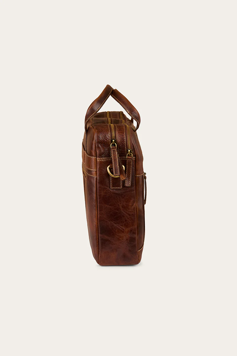 Toro Briefcase - Cognac