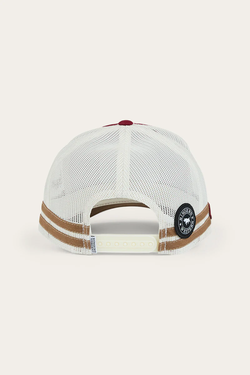 Big Rig Trucker Cap - Burgundy / Clay