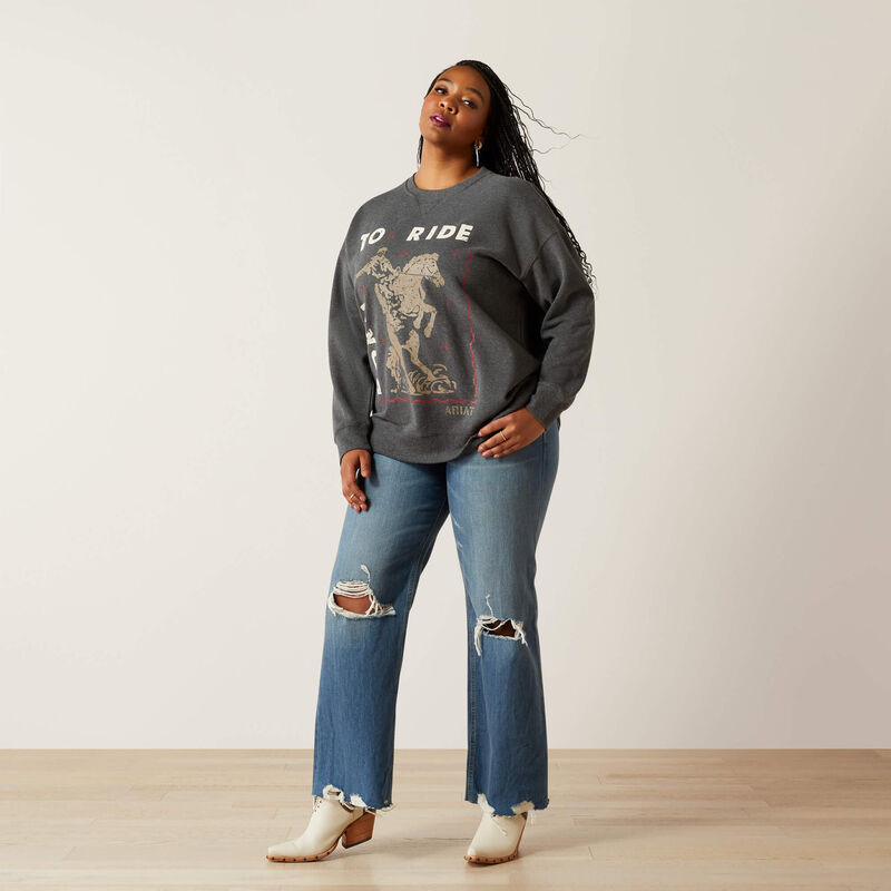 Oversized Crew Sweatshirt