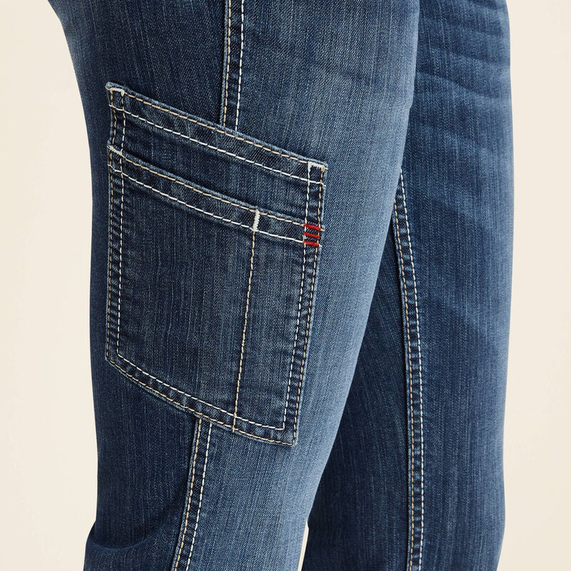 FR Perfect Rise DuraLight Stretch Cell Phone Pocket Straight Jean