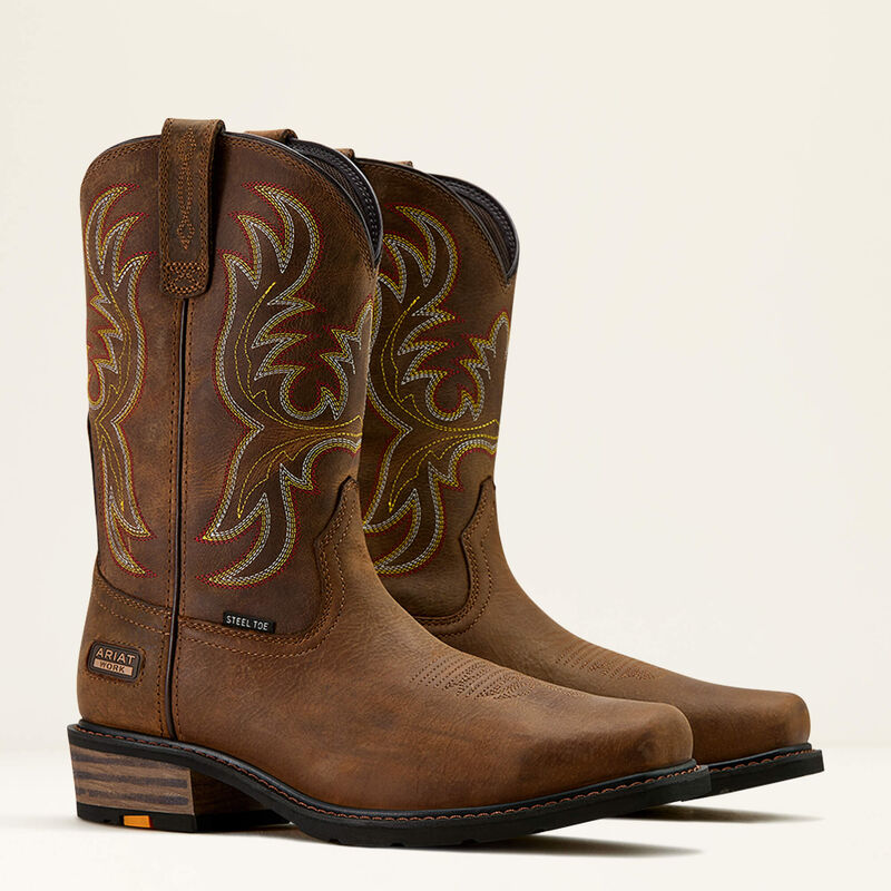 Ironside Square Toe Steel Toe Work Boot