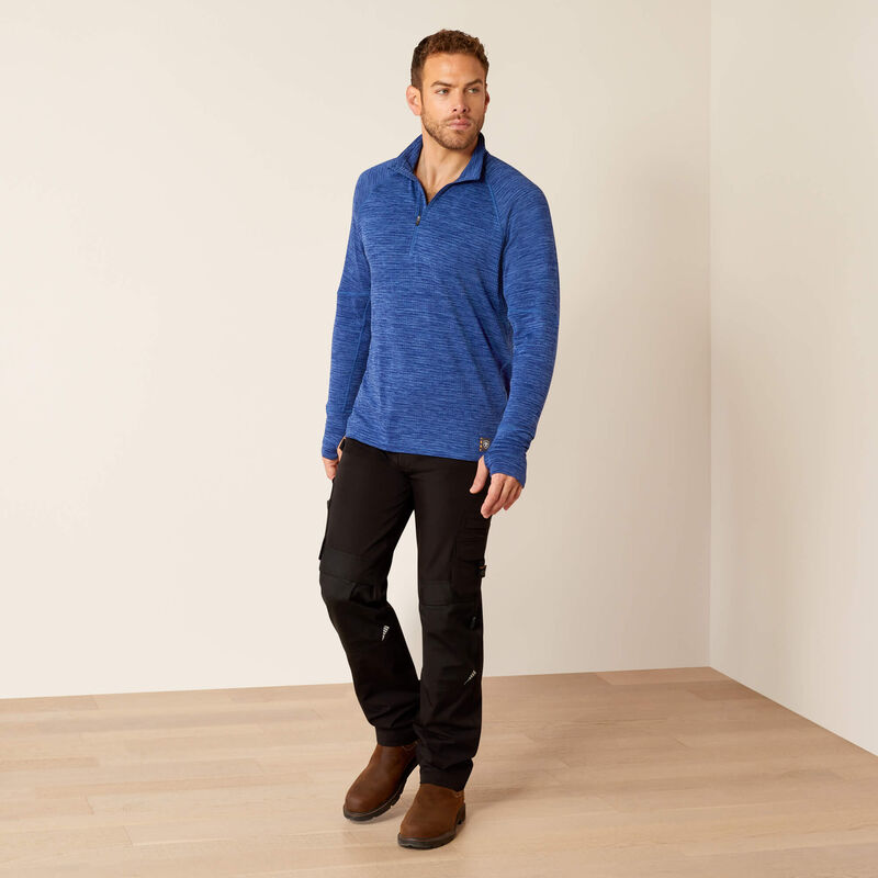 Rebar Gridwork Baselayer 1/4 Zip T-Shirt