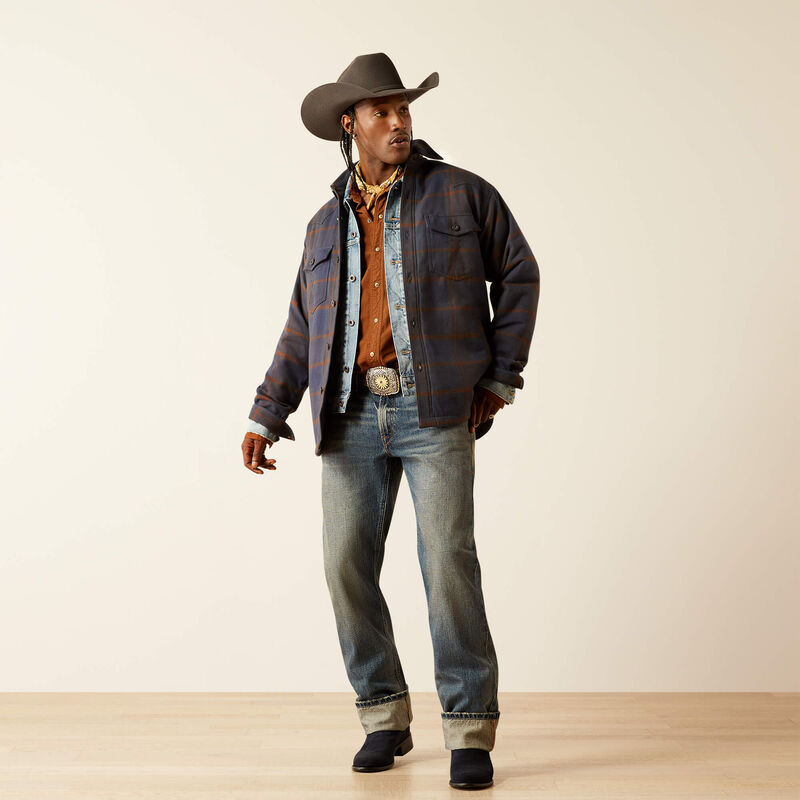 Yellowstone Midnight Fair Quilted Shirt Jacket