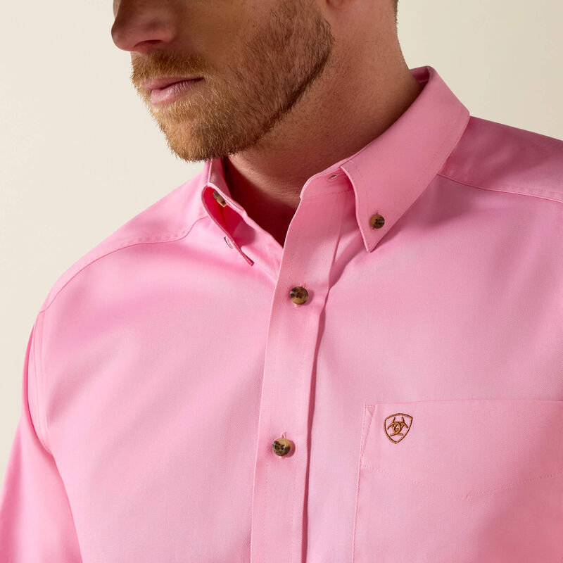 Solid Twill Classic Fit Shirt