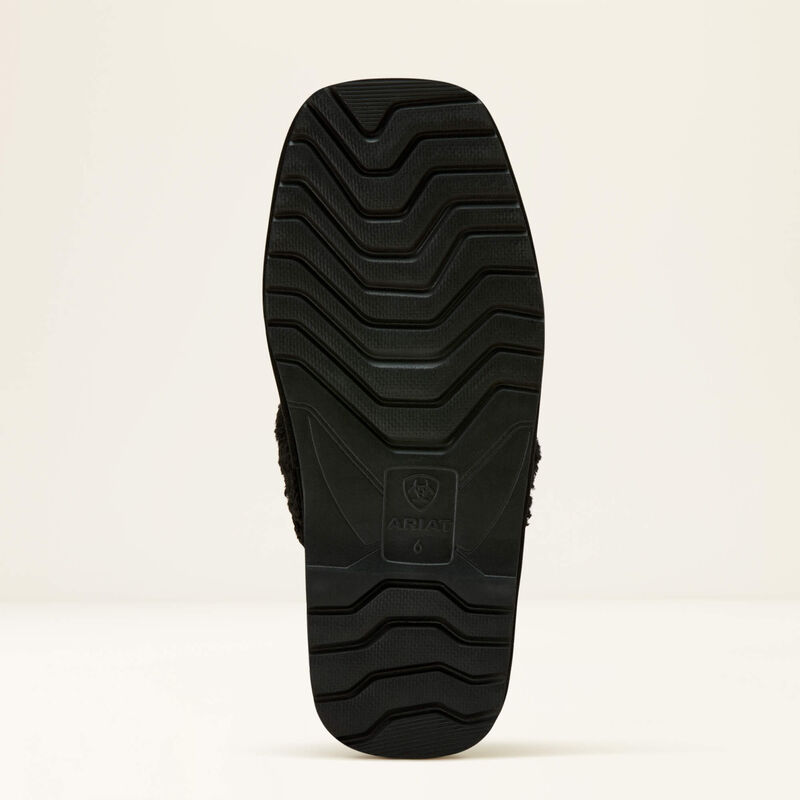 Jackie Square Toe Stack Slipper