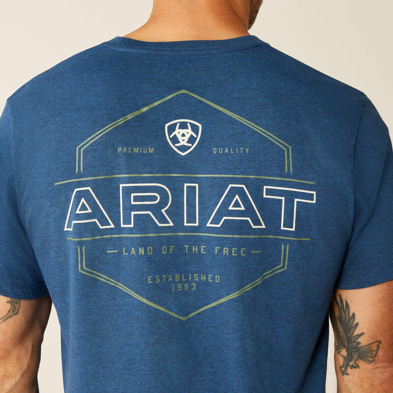 Ariat Line Frame Hex T-Shirt