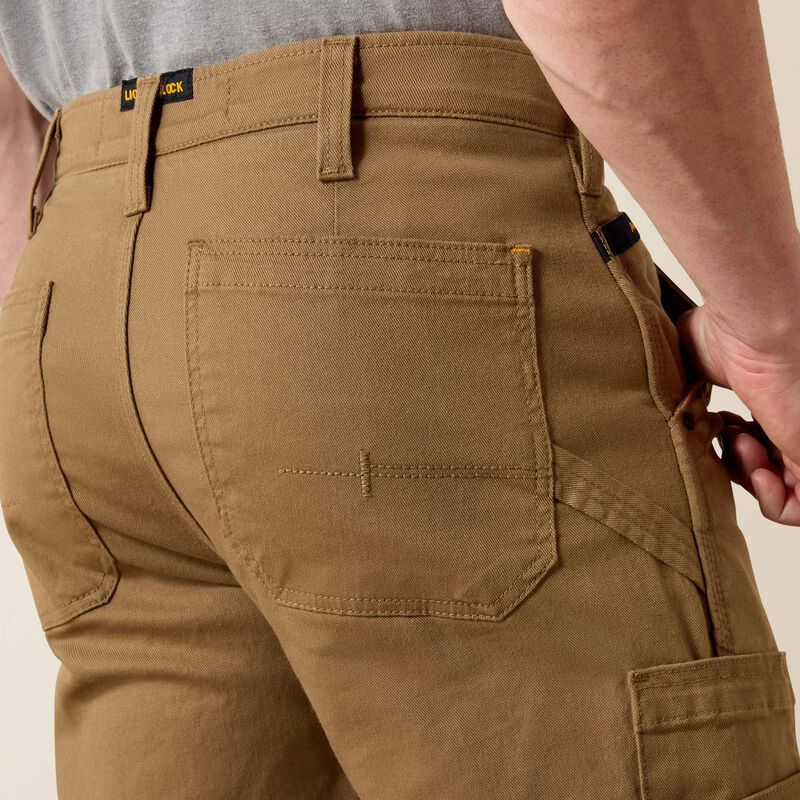 Rebar M4 Relaxed DuraStretch Washed Twill Dungaree Boot Cut Pant