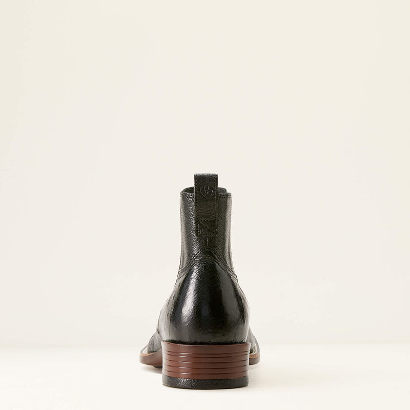 Booker Chelsea Wide Square Toe Western Boot