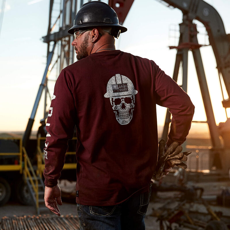 FR Roughneck Skull Logo T-Shirt
