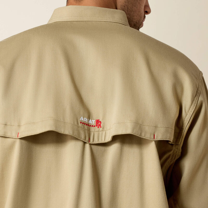 FR Solid Vent Work Shirt