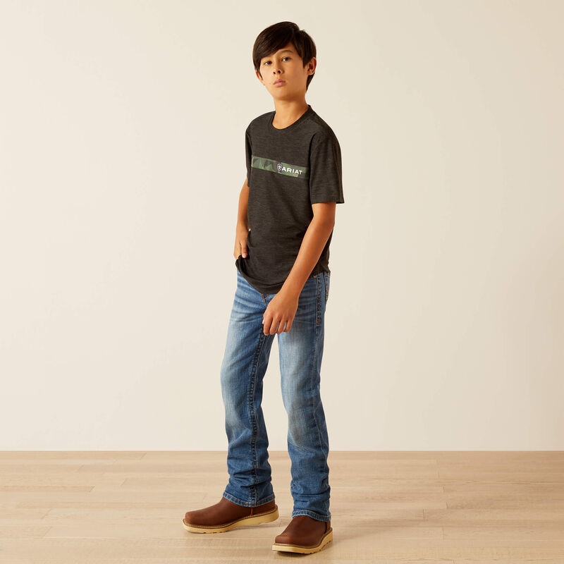 Chest Camo Stripe Charger T-Shirt