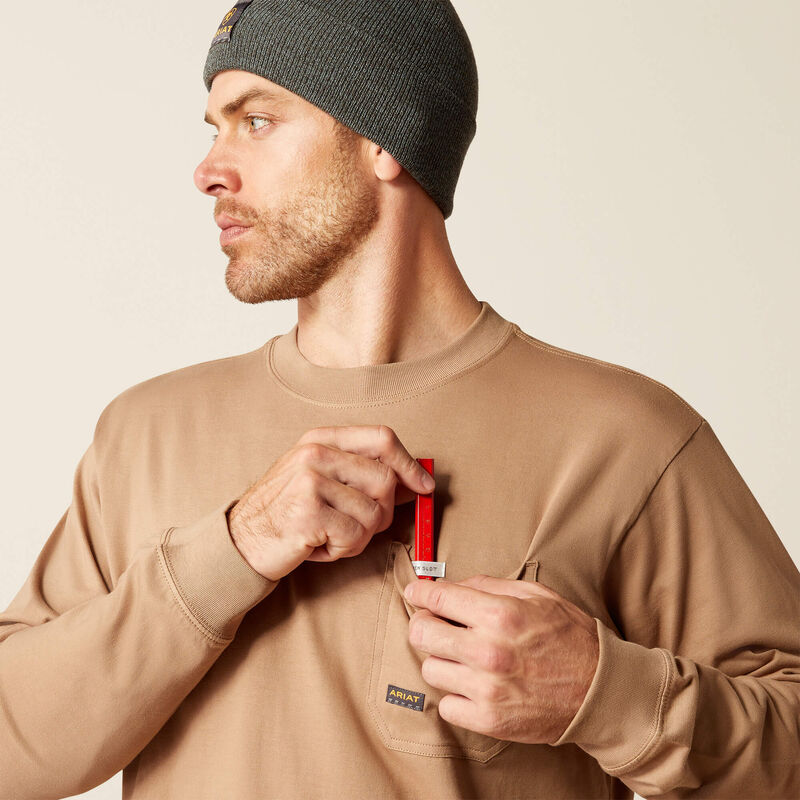 Rebar Cotton Strong Work Hard Live Free T-Shirt