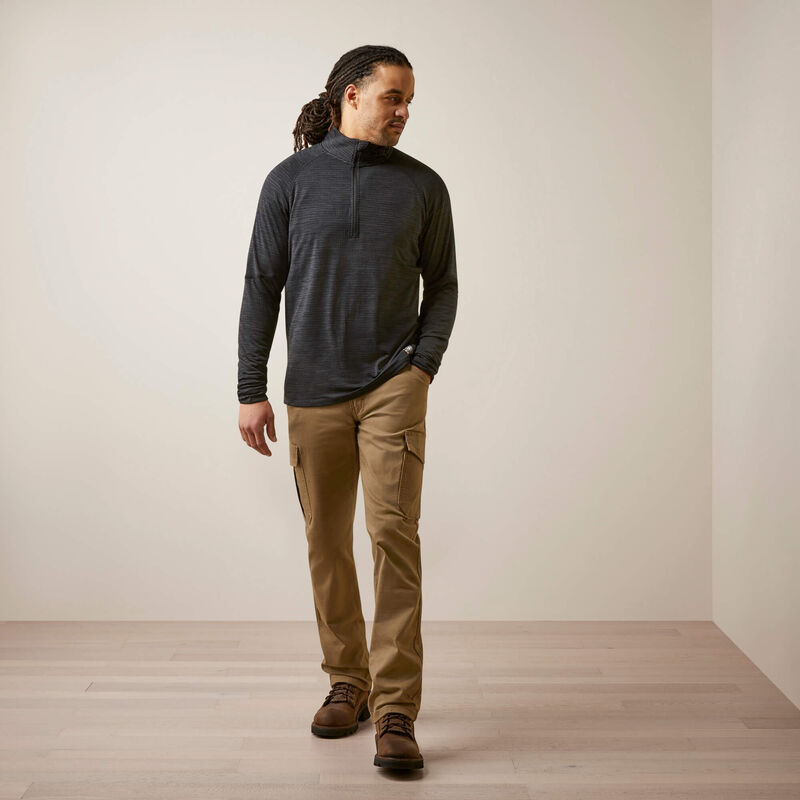 Rebar Gridwork Baselayer 1/4 Zip T-Shirt