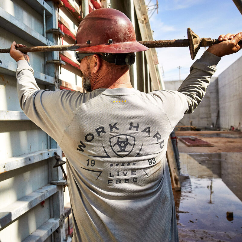 Rebar Heat Fighter Work Hard T-Shirt