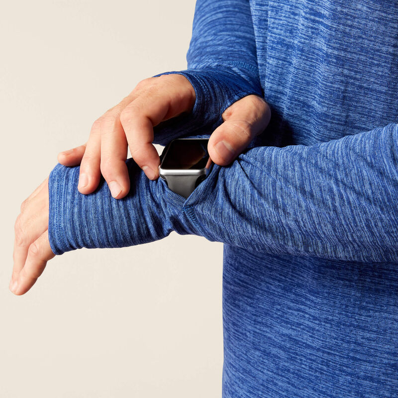 Rebar Gridwork Baselayer 1/4 Zip T-Shirt