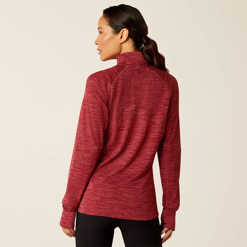 Rebar Gridwork Baselayer 1/4 Zip T-Shirt