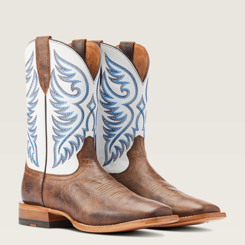 Wiley Wide Square Toe Cowboy Boot