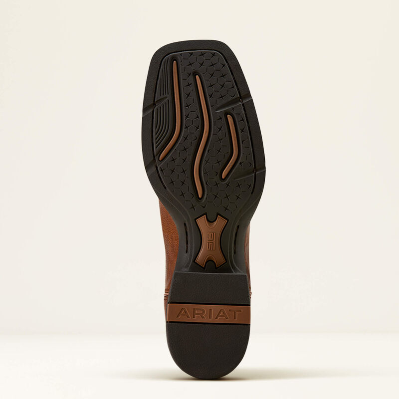 Round Up Wide Square Toe StretchFit Western Boot