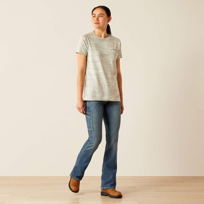 Rebar Cotton Strong Space Dyed T-Shirt