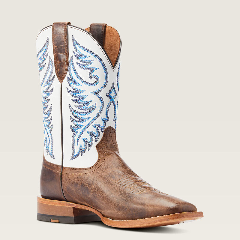 Wiley Wide Square Toe Cowboy Boot