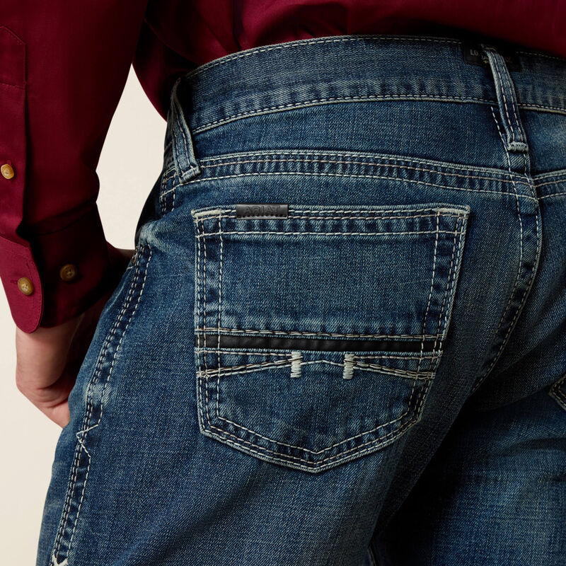 M7 Rocker Stretch Coltrane Stackable Straight Leg Jean