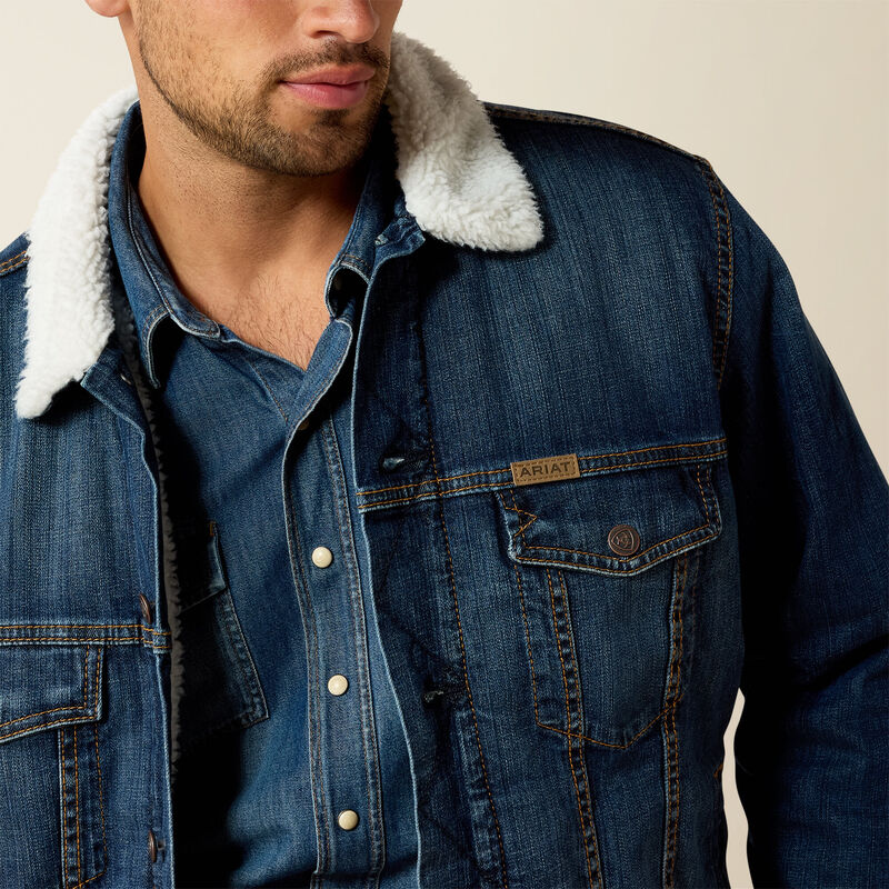 Sherpa Lined Trucker Jacket