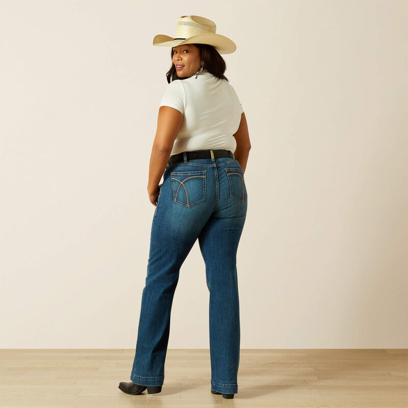 Mid Rise Hasley Slim Trouser Jeans